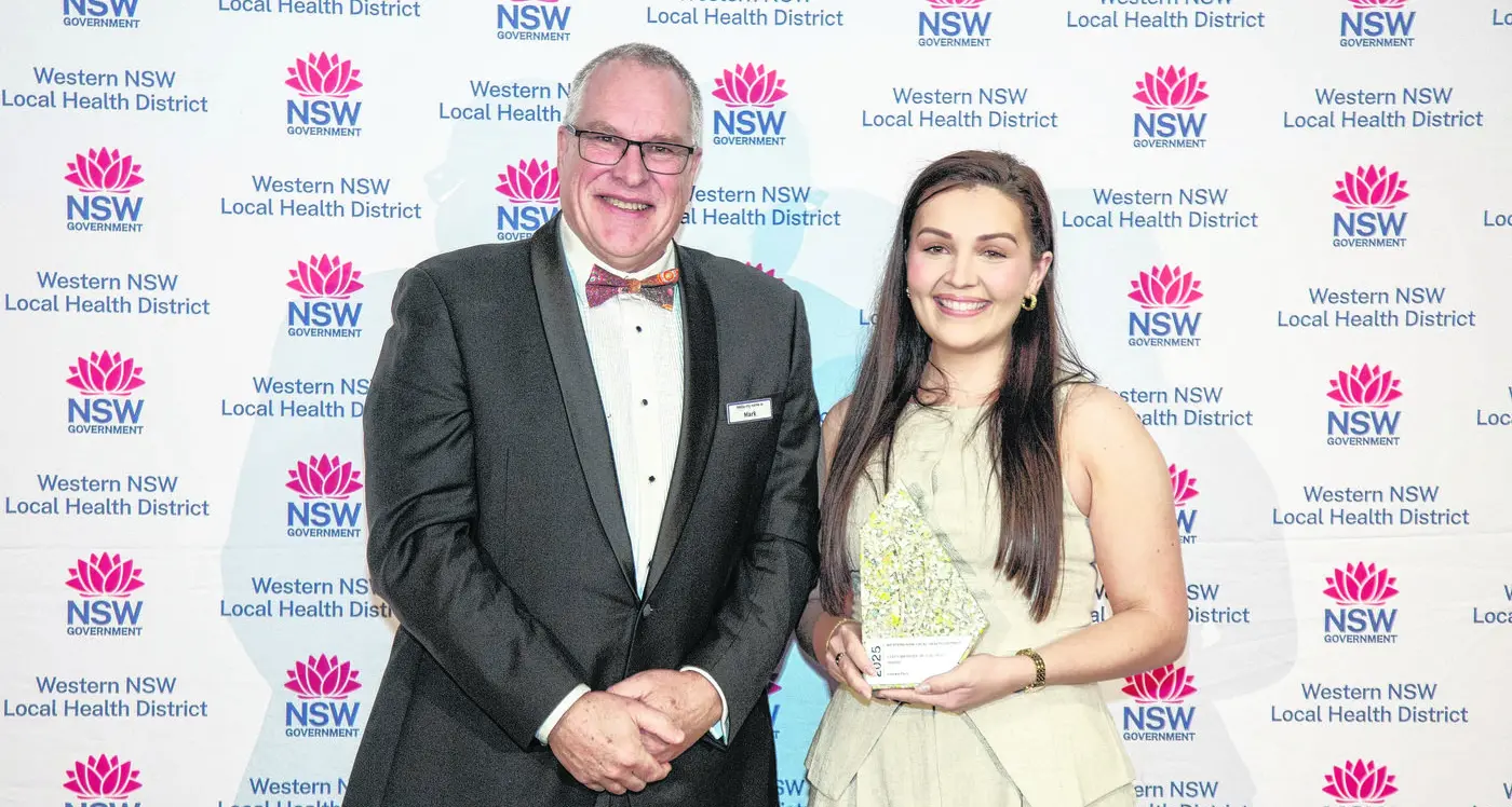 Local health champions recognised at Western NSW awards