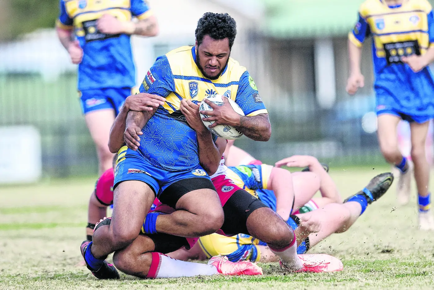The Narromine v Coonabarabran qualifying semifinal was played at Narromine on Saturday, August 9. Photo: Peter Sherwood Photography and Framing