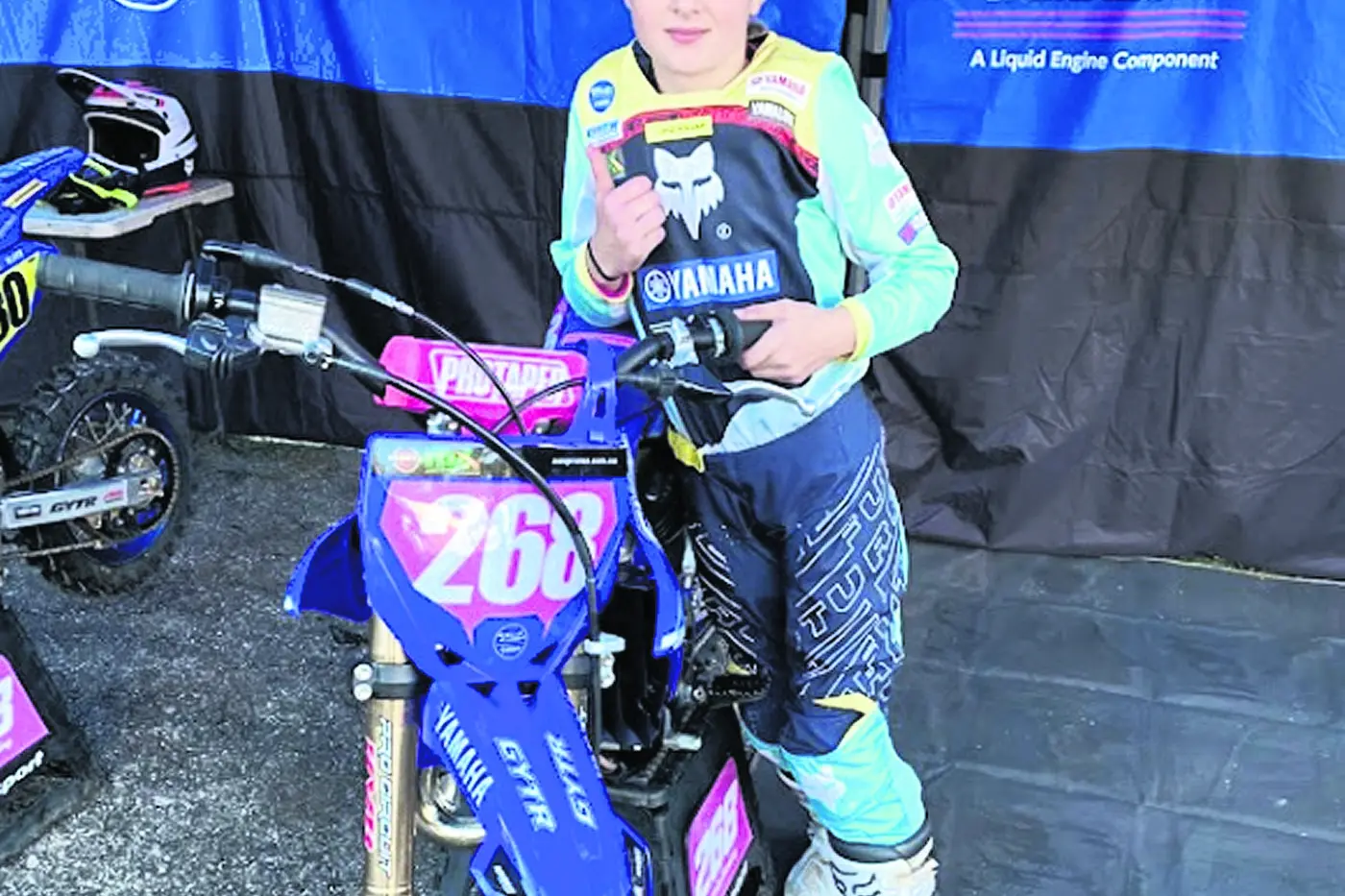 Narromine\\'s Stella Harding is off the USA in October to represent Australia in MX. Photos: Luke Harding.