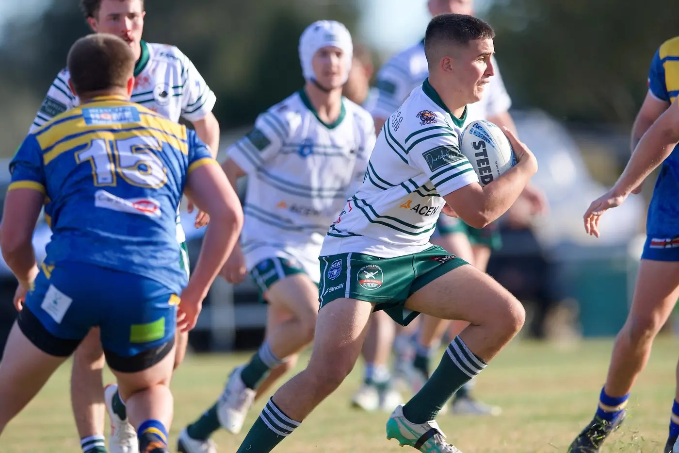 Coonabarabran had a 48-20 win over Dunedoo on Saturday. Photos: Peter Sherwood Photography and Framing