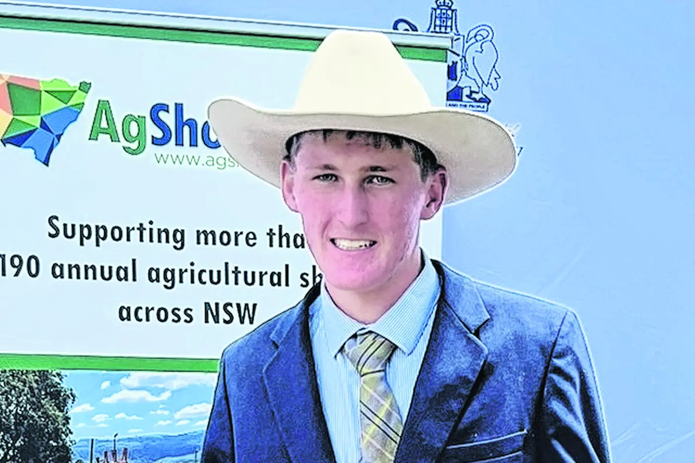 Jack Taylor represented NSW at the prestigious national finals for judging beef cattle at the Royal Adelaide Show. Photo: Supplied.