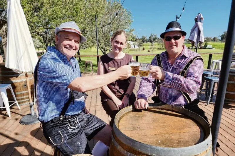 Win a double pass to Oktoberfest at Lazy River on October 4!