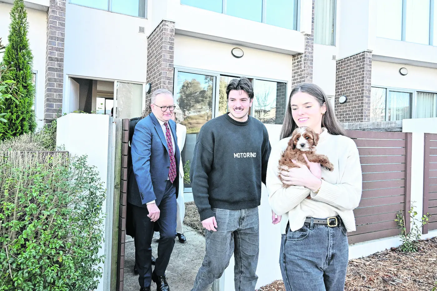 Anthony Albanese says the government is doing all it can to get people into their own homes. Photo: AAP/Mick Tsikas