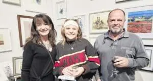 Opening night at Dubbo Art Fair 2025