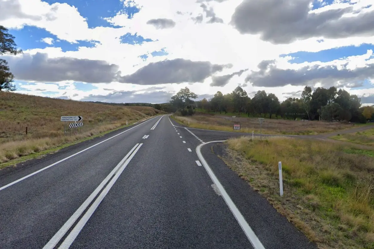 The Mitchell Highway at Neurea, south of Wellington, will receive a $3 million safety upgrade. Photo: Google.