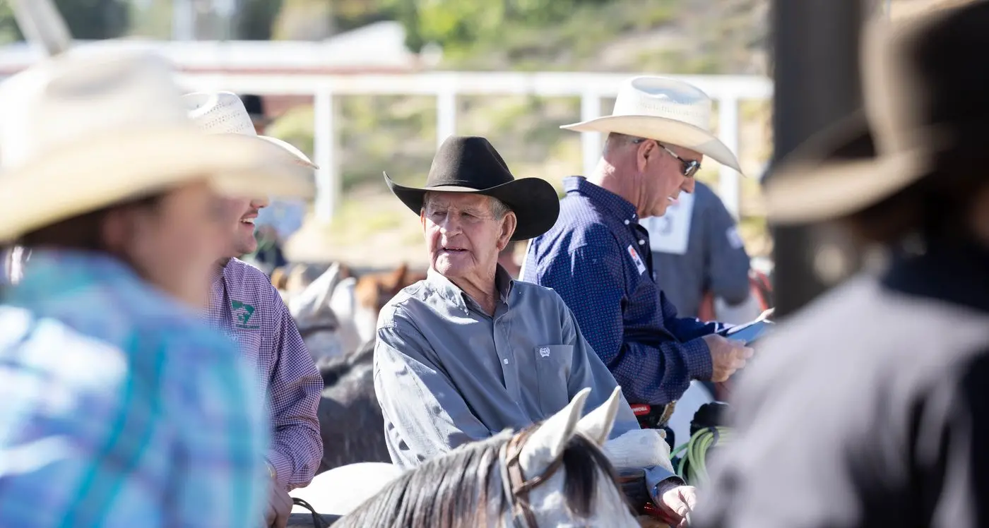 The world's oldest cowboy and still livin' the dream