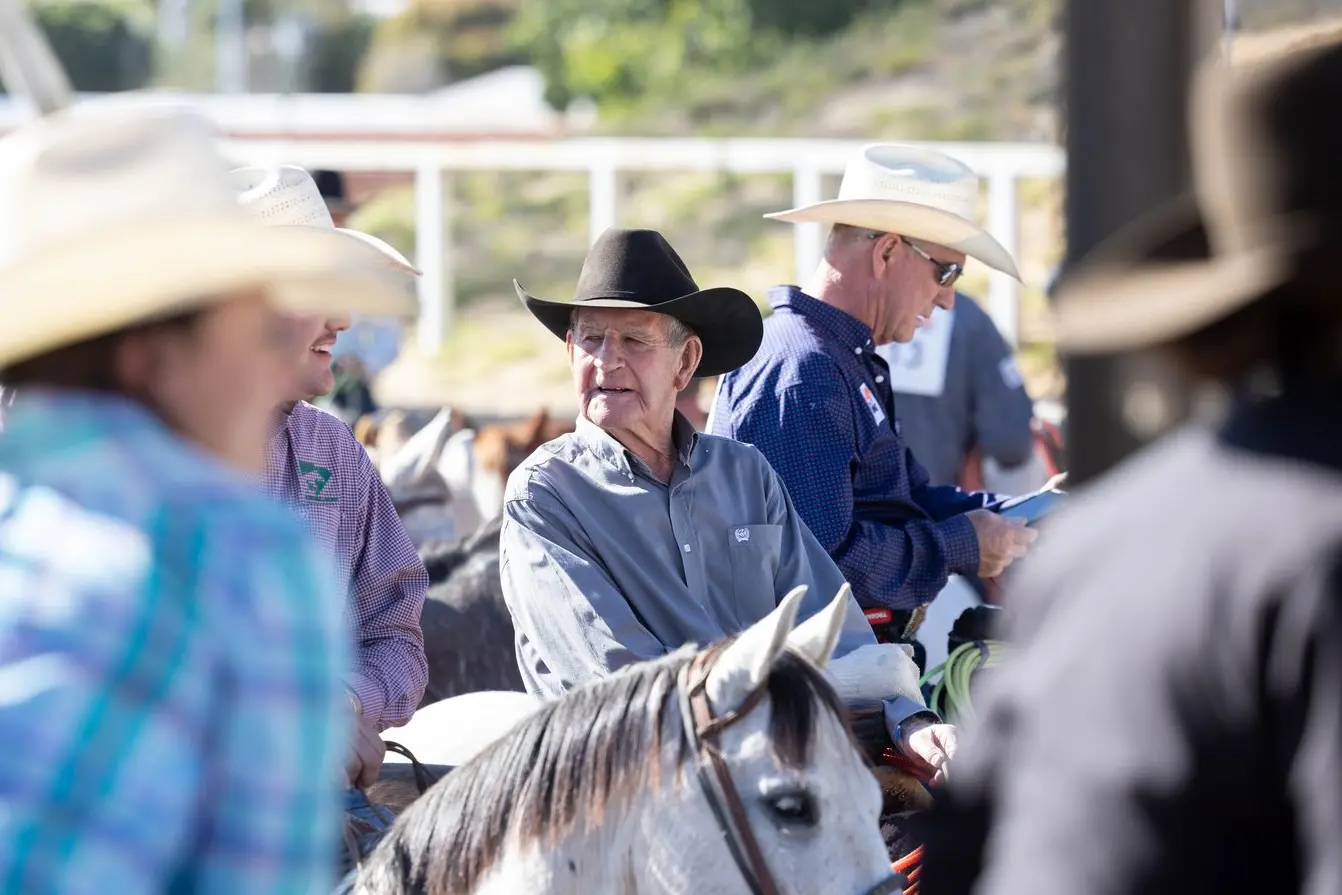 The world\\'s oldest known competitive cowboy Bob Holder at last year\\'s Mount Isa Rodeo in Queensland. Now 95, Mr Holder still isn\\'t much for putting his feet up and will be back at the Mt Isa this year. Photo: AAP/ Isa Rodeo