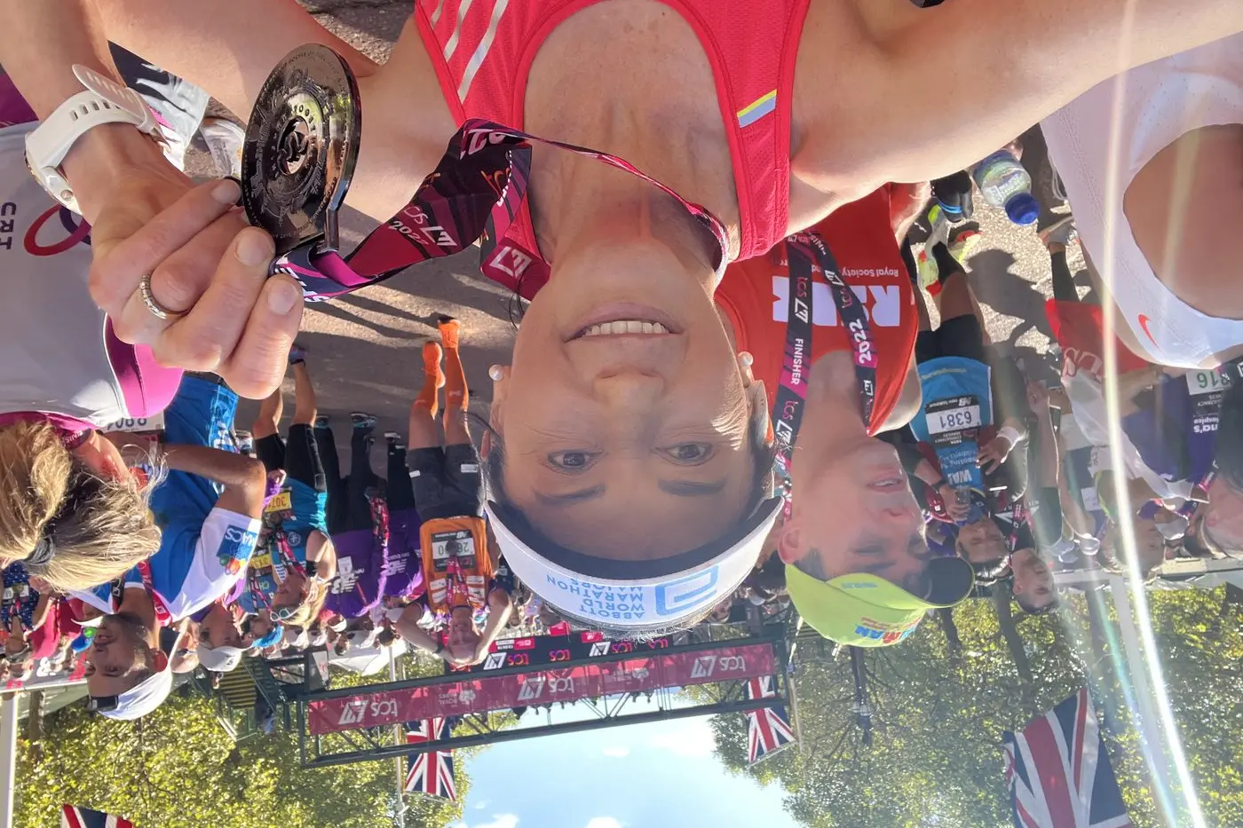 Raisa Kolesnikova has conquered the pinnacle of long distance events \\u2013 the Six Abbott Major Marathons. Photo: Supplied.