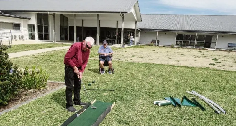 Mini-golf at Horizons Village