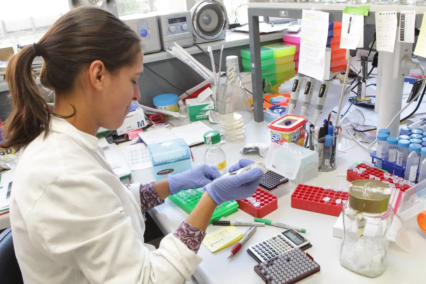 Women play a critical role in science and technology fields but remain under-represented. Photo: AAP/David Crosling
