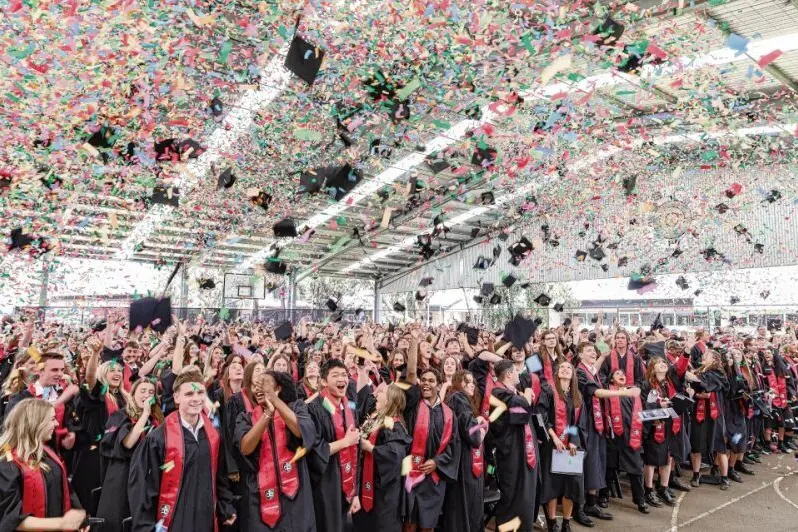 The graduating class of 2025 at Dubbo Senior Campus. Photos: Supplied