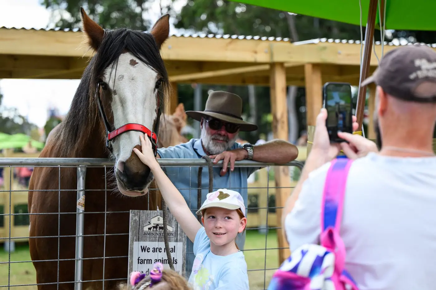 City meets country: Thousands of school students from across country NSW made their way to the Sydney Royal Easter Show at the Sydney Showground which wrapped up on Tuesday, April 22. Photo: AAP/Bianca De Marchi