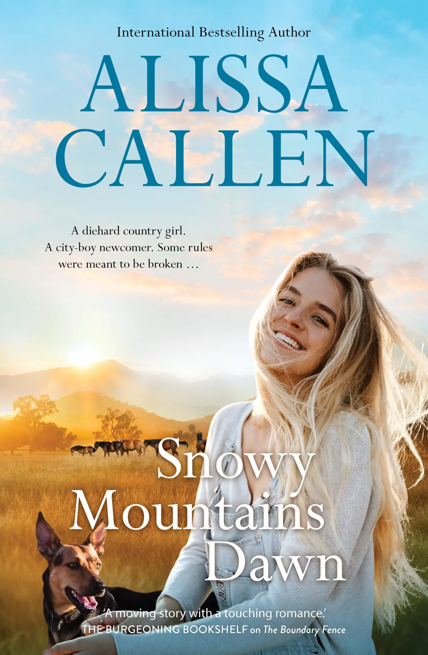 \\'Snowy Mountain Dawn\\' by Dubbo author Alissa Callen. Photo: Supplied.