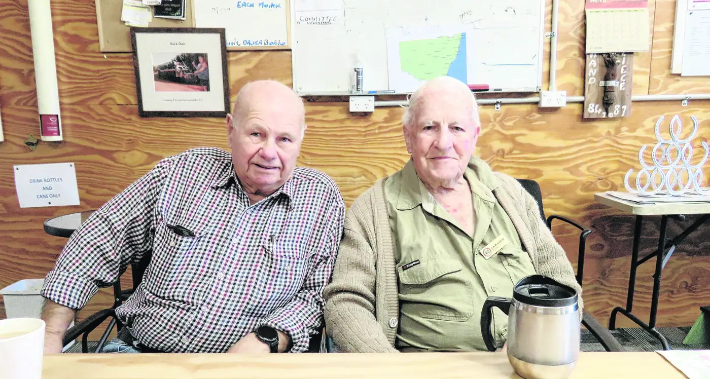 Birthday for Wally at Men’s Shed