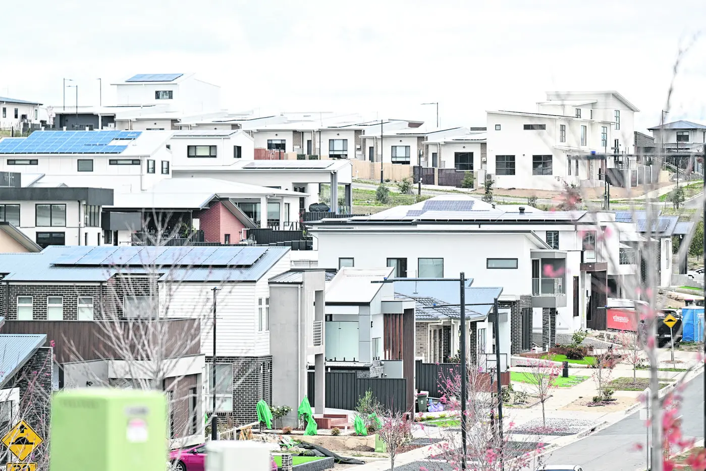 Average house prices in Australia have topped $1 million with forecasts of more increases to come. Photo: AAP/Mick Tsikas
