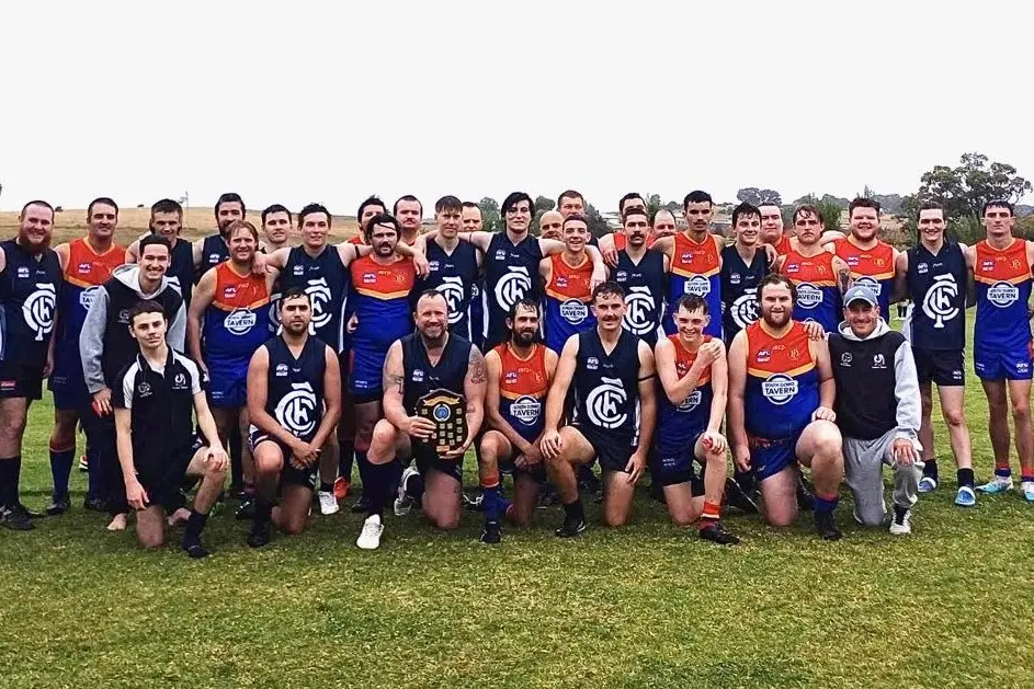 Cowra and Dubbo played in wet and cold conditions for the annual Popeye Plate. Photos: Supplied