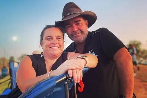 Rochelle McDonald and Rex Boland. Photo: Supplied.