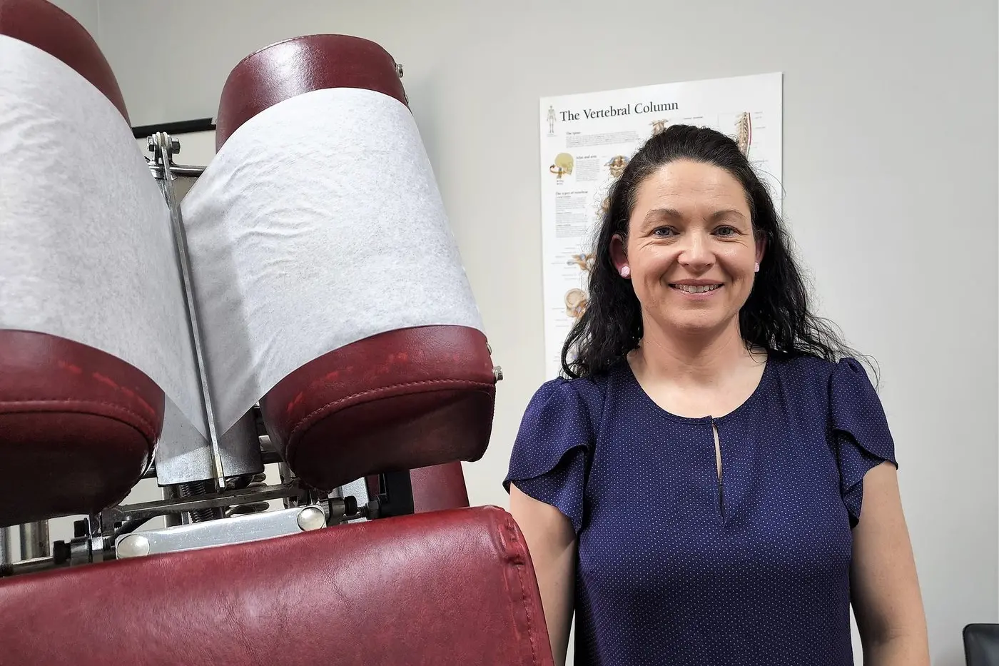 Carter Chiropractic and Dubbo Acupuncture chiropractor Jessica Cross says neck and lower back pain is a common issue she sees in her Dubbo clients. Photo: Dubbo Photo News/Ken Smith