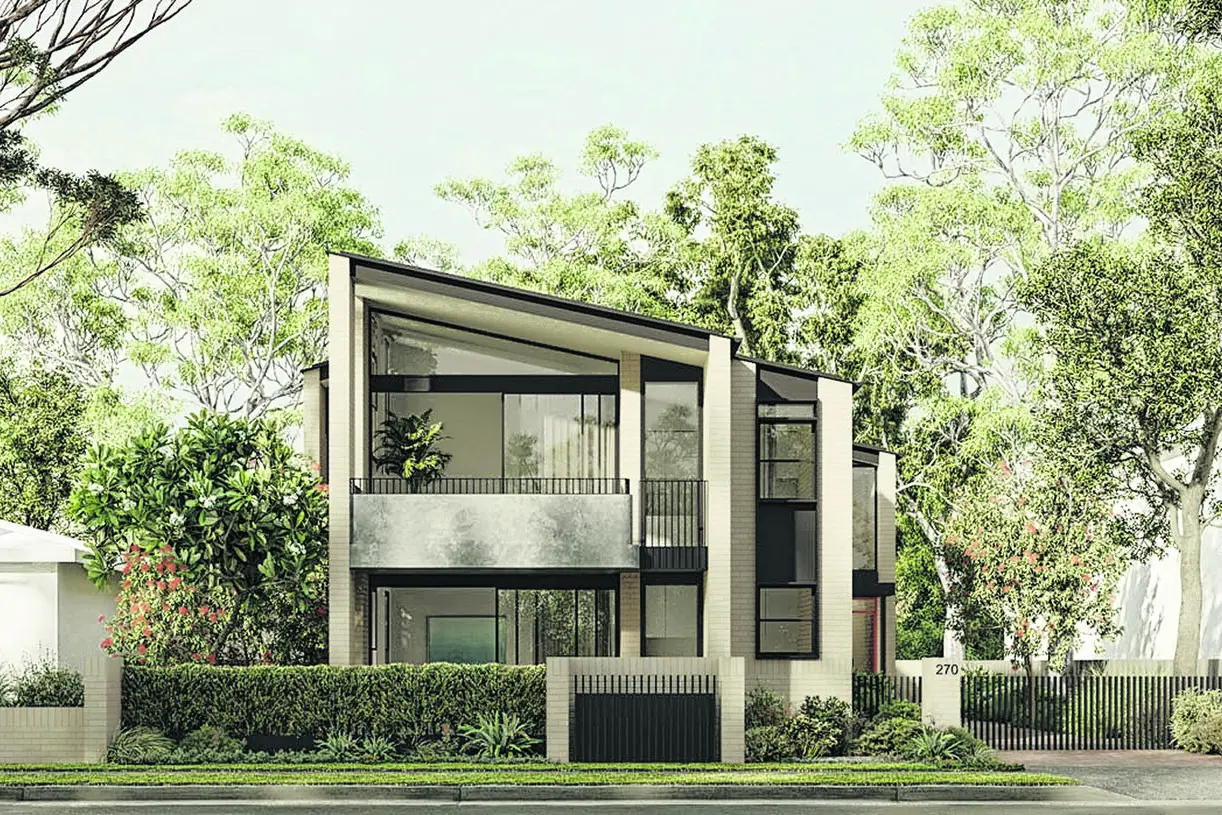 Manor Homes 01, by Studio Johnston, is one of the designs in the NSW Housing Pattern Book. Photo: NSW Government