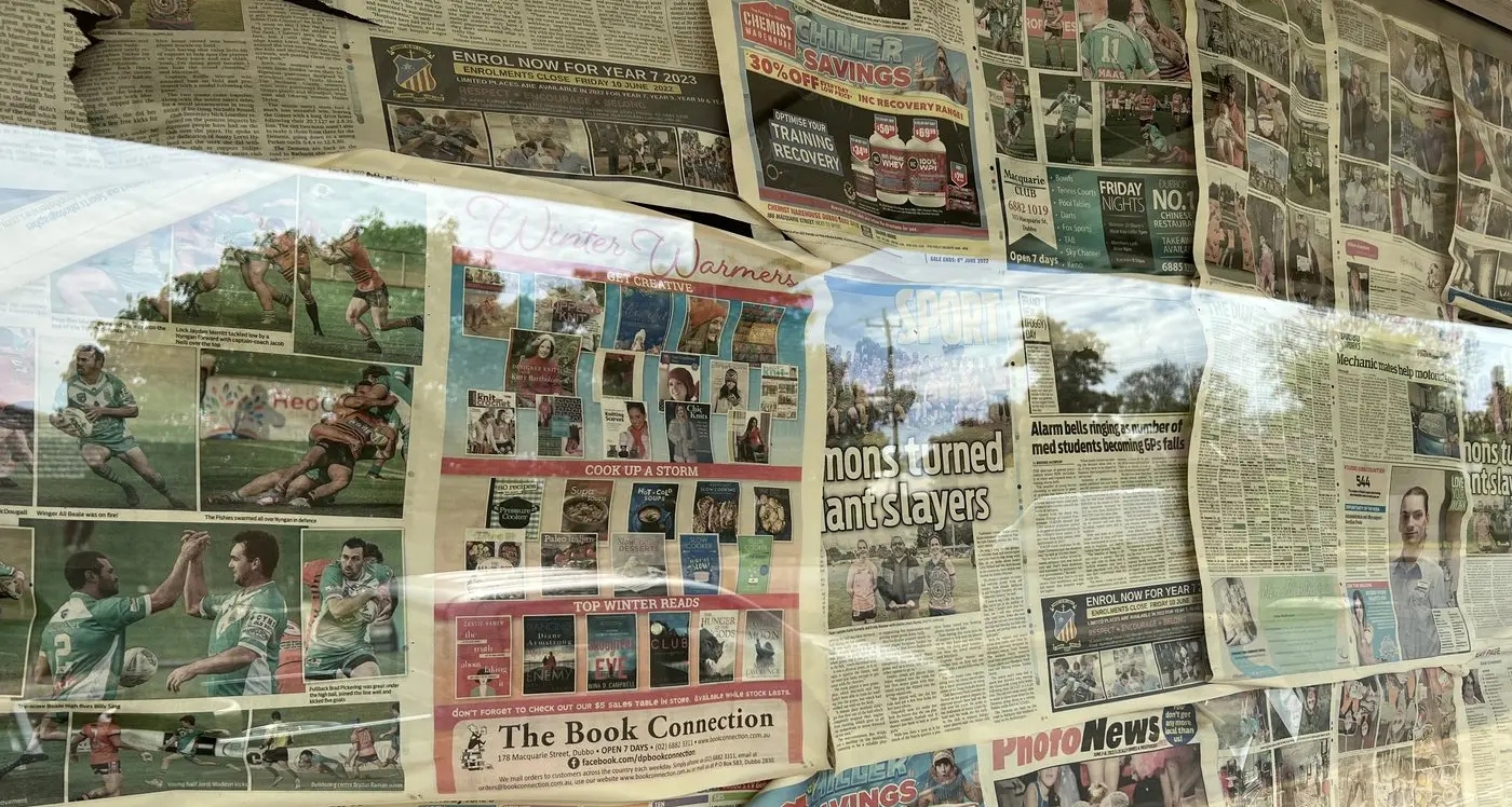 No fish ‘n’ chip wrapper