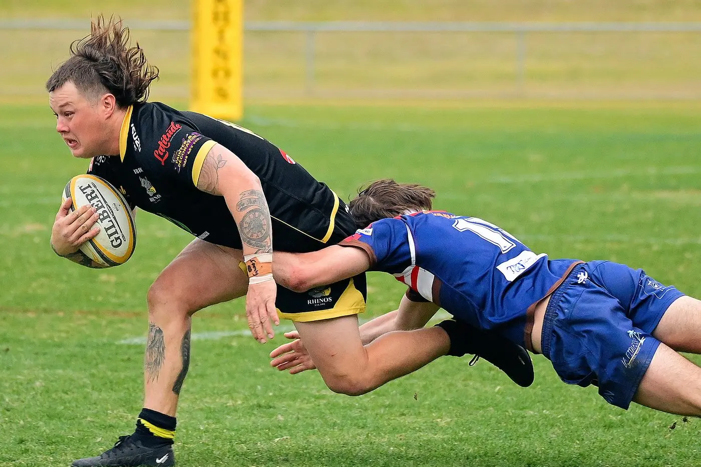 Nash Forgione had a big game for the Rhinos. Photo: Dubbo Photo News/Mel Pocknall