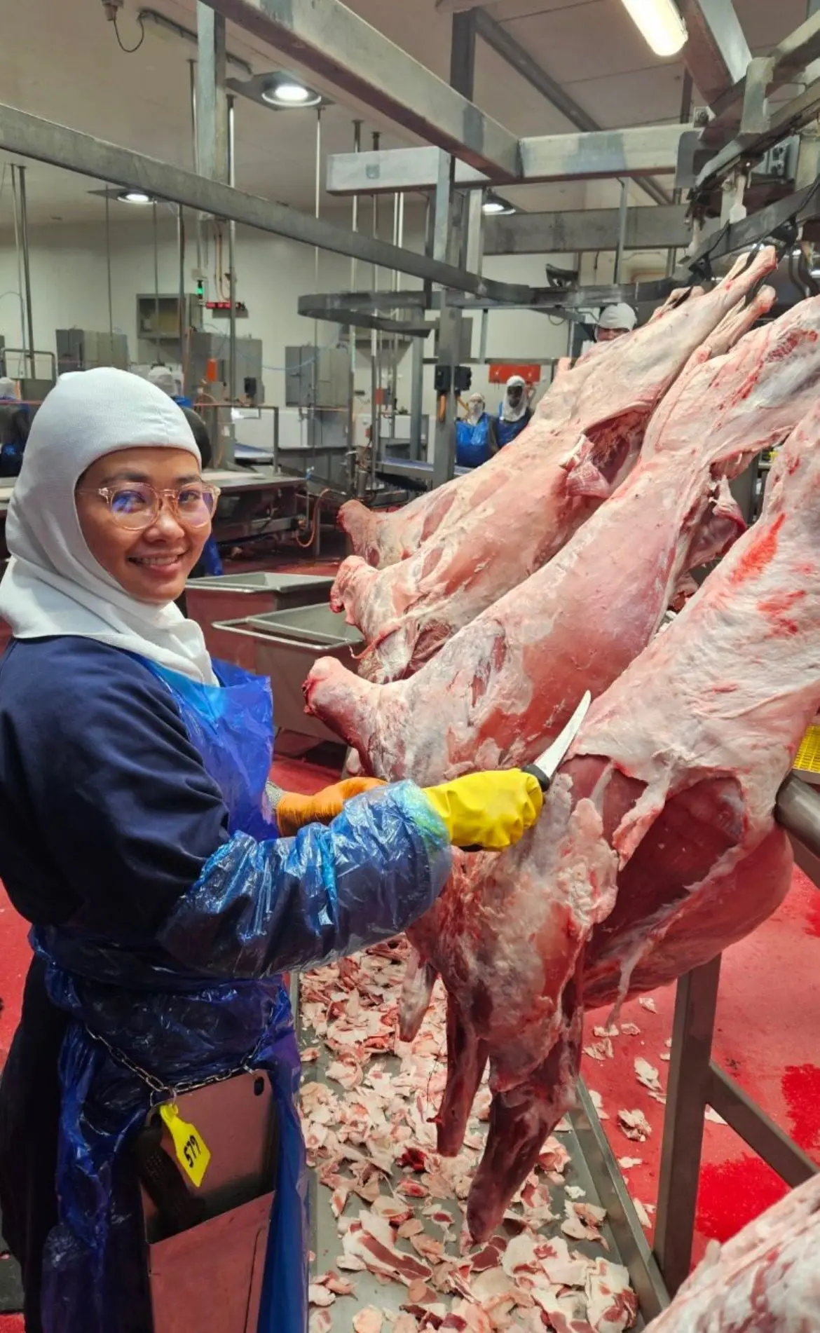 New employee at Fletcher International Exports, Jane Gicale, values her job because she\\u2019s able to support her family back home. Photo: Supplied
