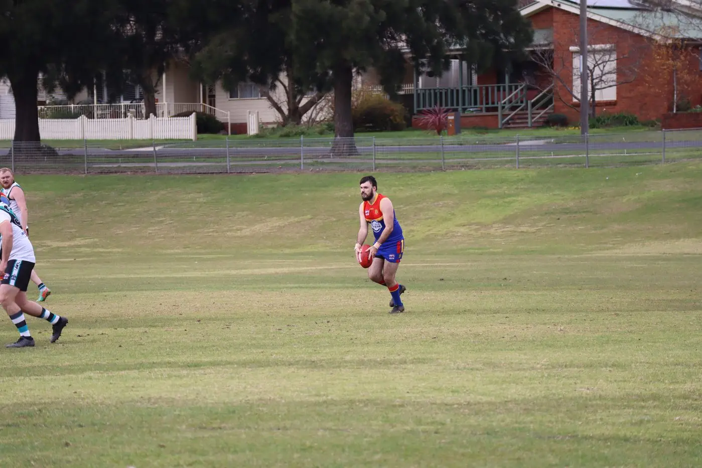 Brendan Ford during the tier two win. 