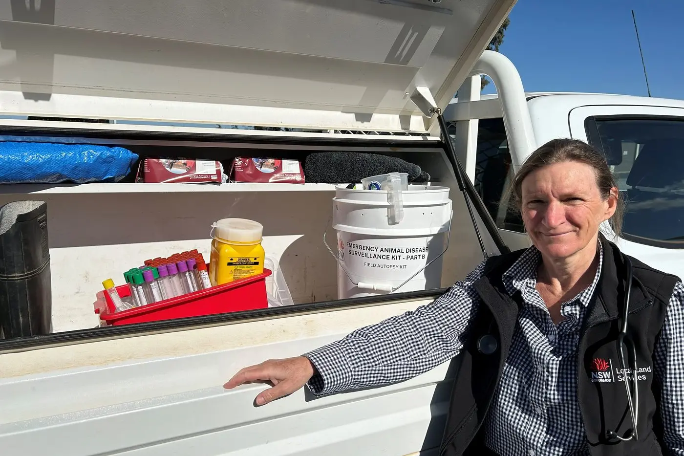 Dr Jayne Dwyer has recently joined Central West LLS as a District Vet. Photos: CW LLS.