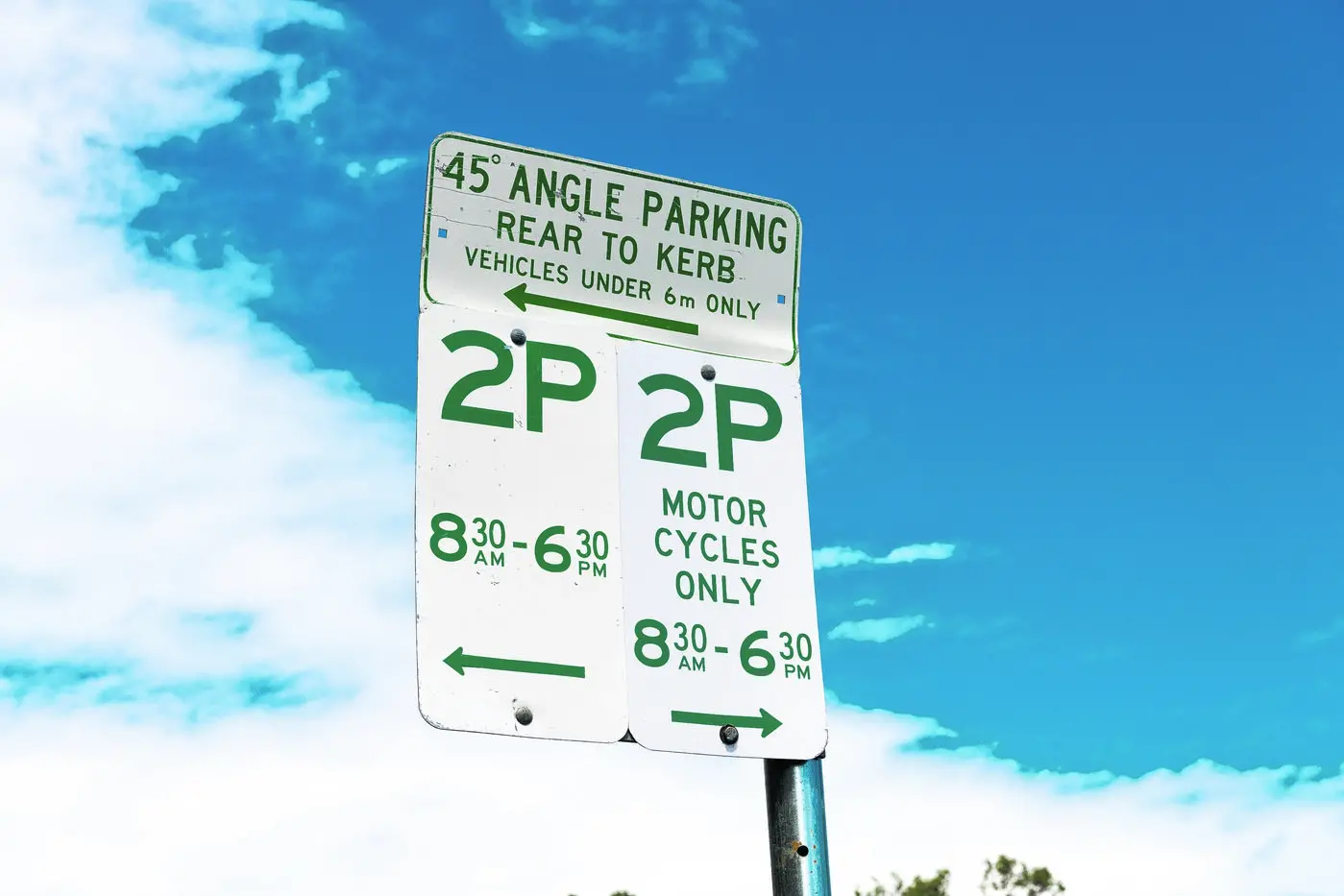 Motorists who cop a parking fine will see a notification left on their car at the time of the offence, and then the formal fine in the mail later.