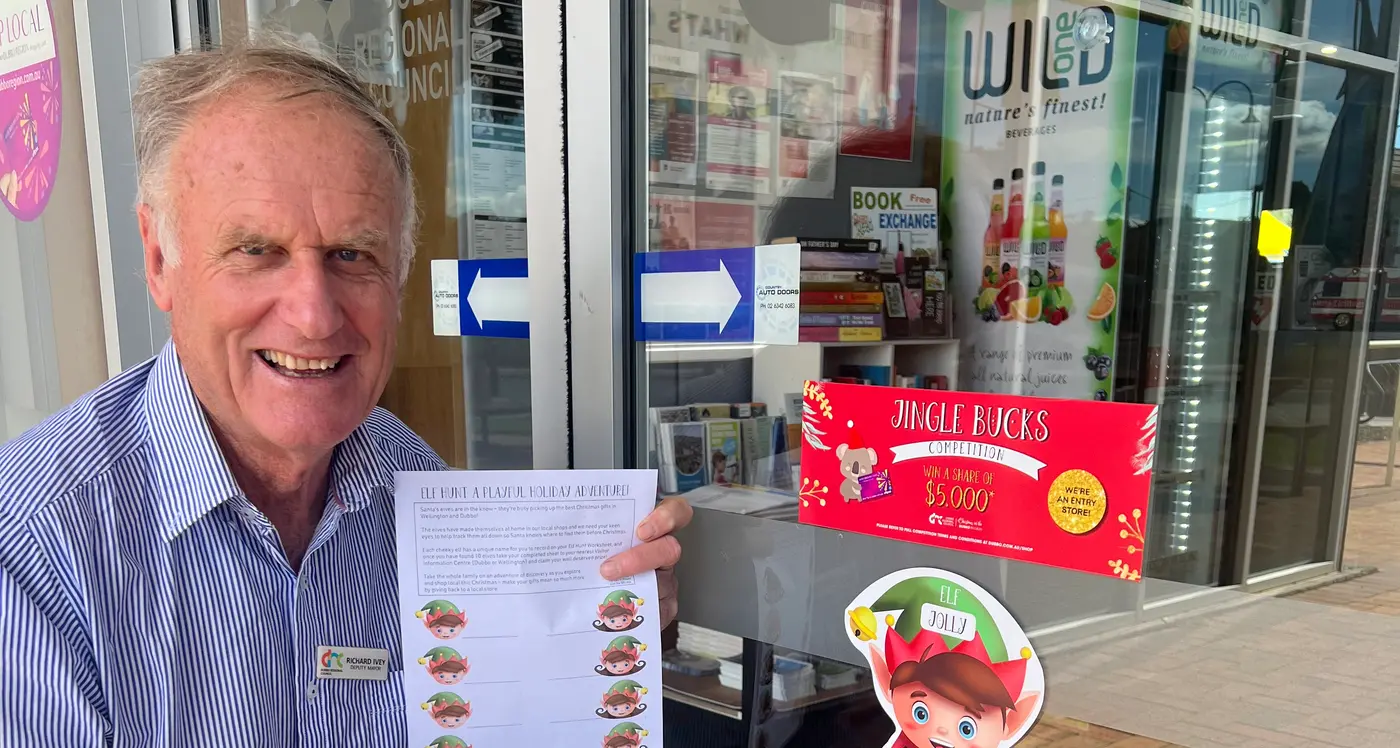 Wellington Elves are on the loose, supporting our local businesses