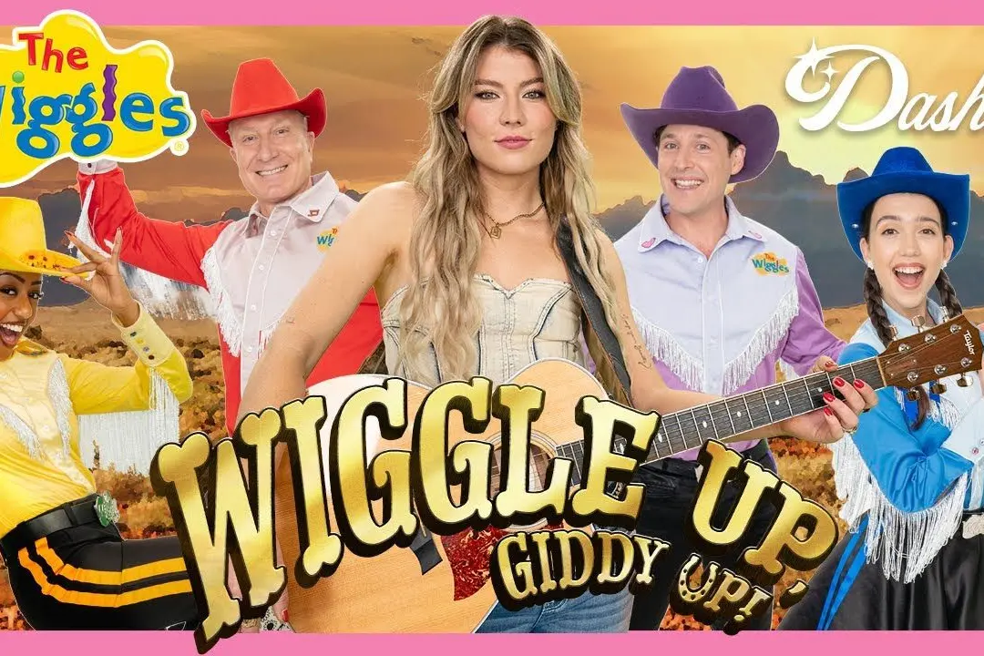 Yee Haw! The Wiggles have embraced country music for their new album, including the title track released on Friday which features Dasha. Photo: Supplied.