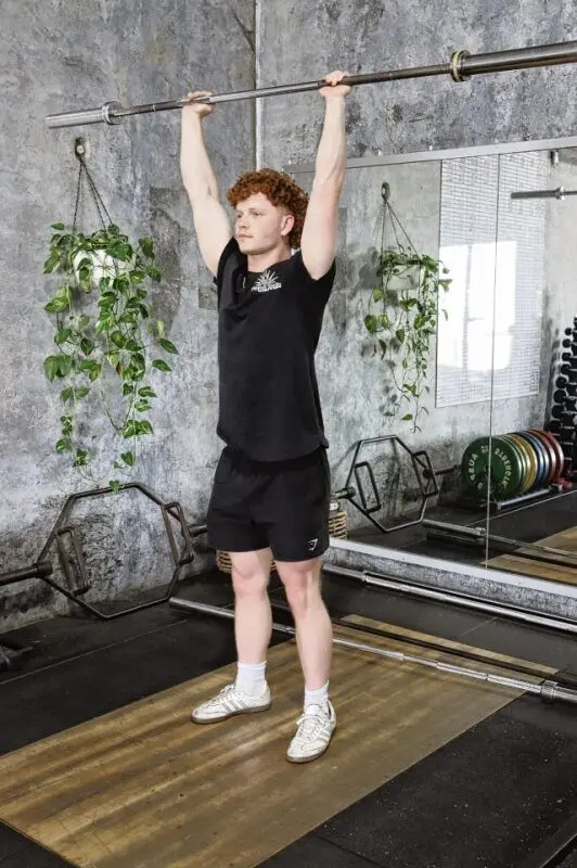Zac Watson working out at Fitwell Studio, Dubbo. Photo: Dubbo Photo News.