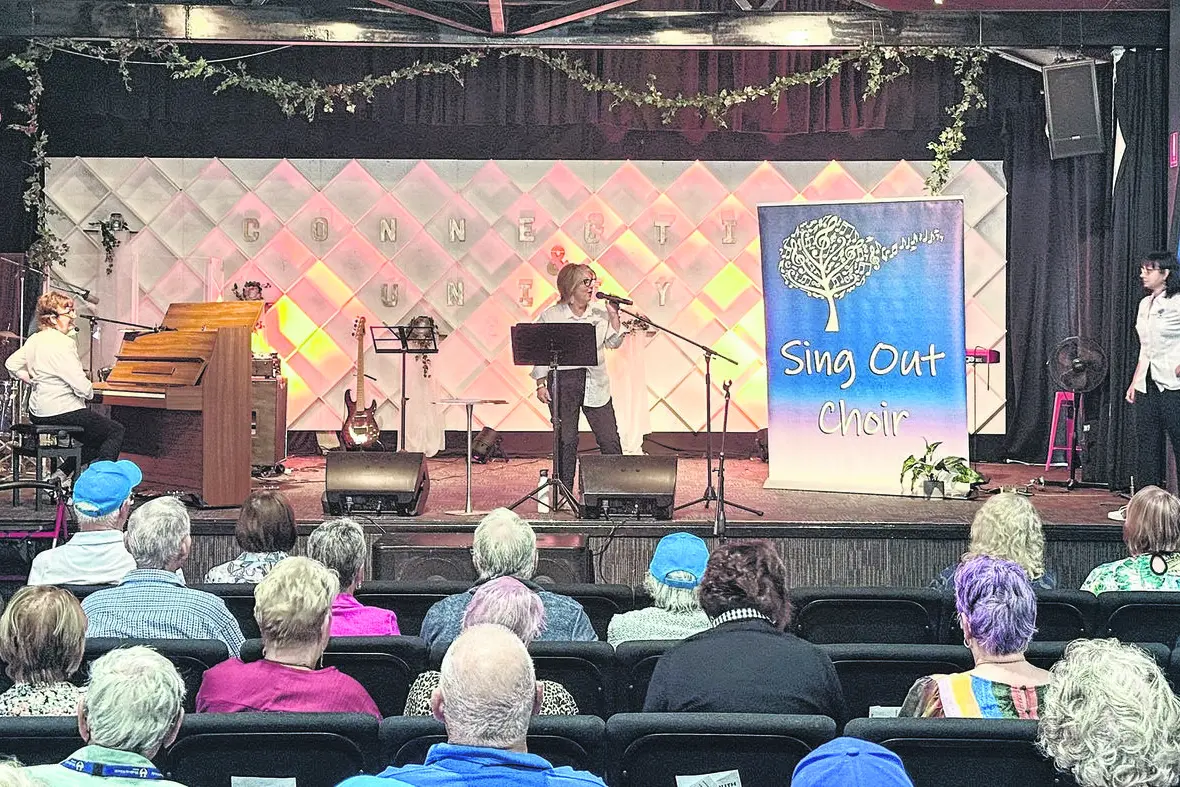Something to sing about: Dubbo\\u2019s inspiring Sing Out Choir is having their annual show on Sunday, July 20, at Dubbo Christian School Hall. Photo: Supplied.