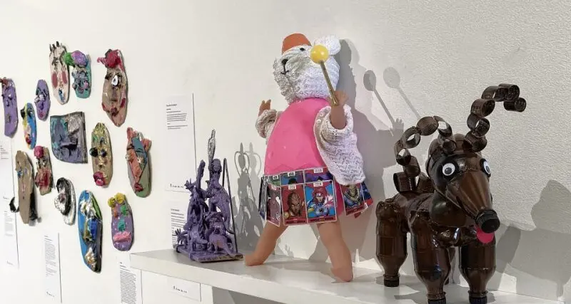 Toying with rubbish to make great local art