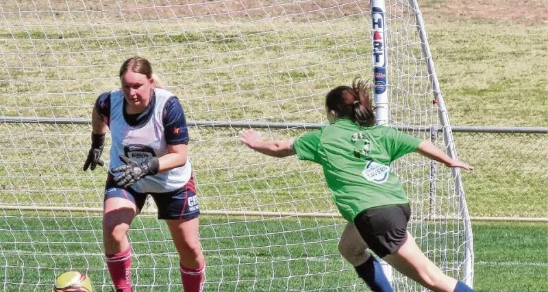 Sizzling soccer action