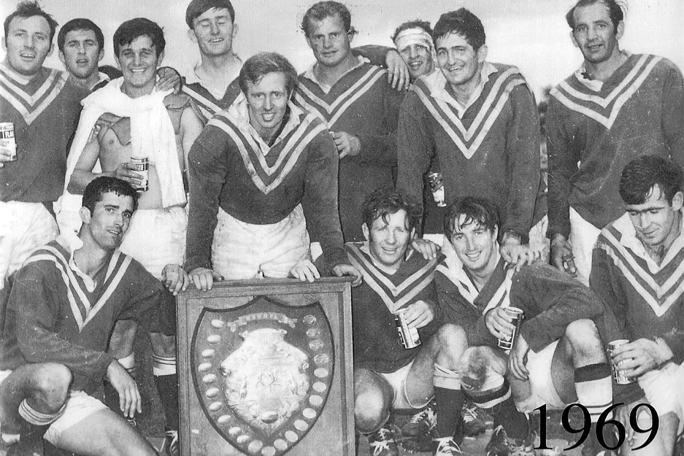 Dubbo CYMS Group XI First Grade Premiers, 1969. Photo: Supplied.
