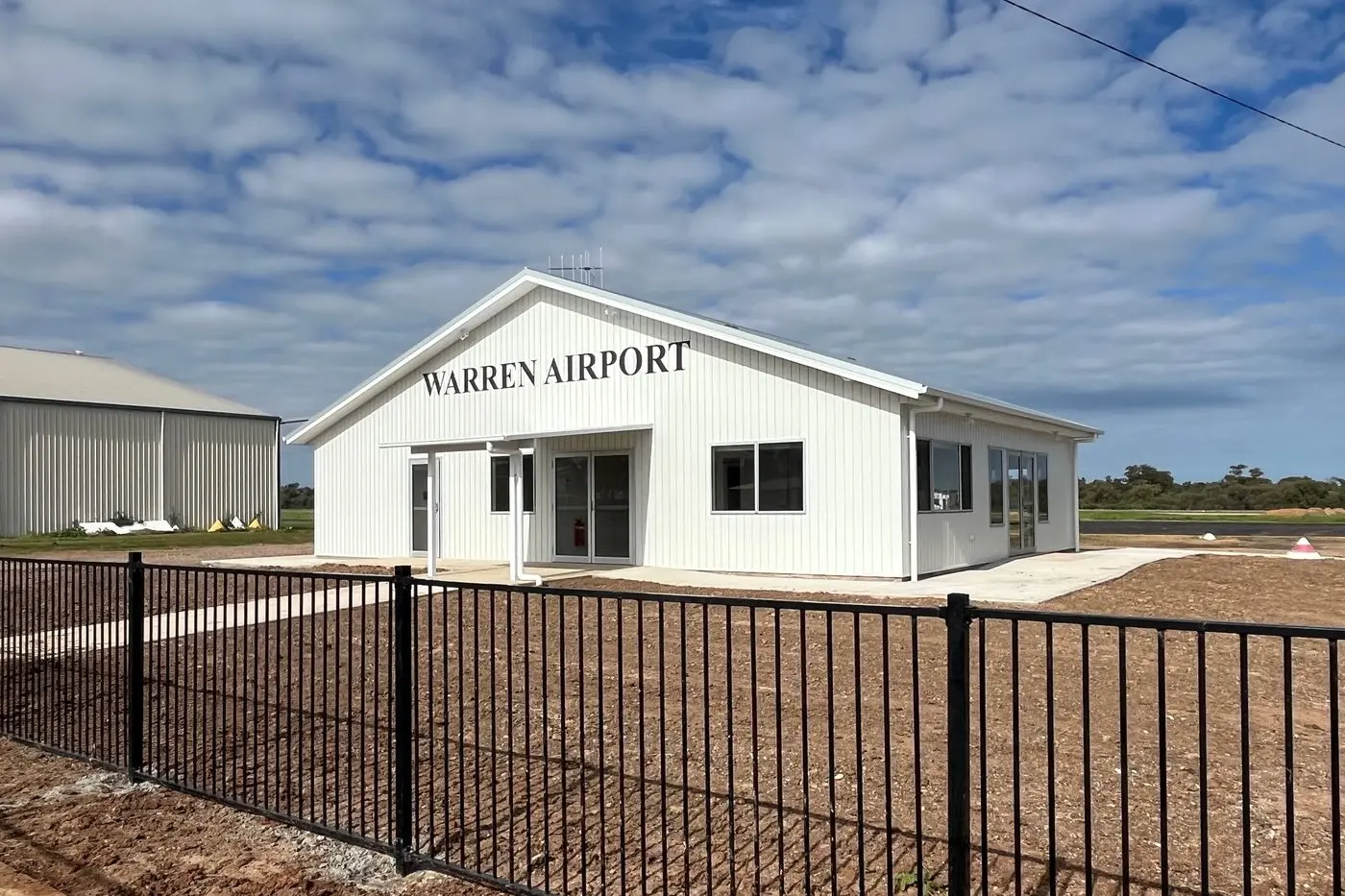 The $2.37 million upgrade of Warren Airport has been officially opened. Photo: Supplied.