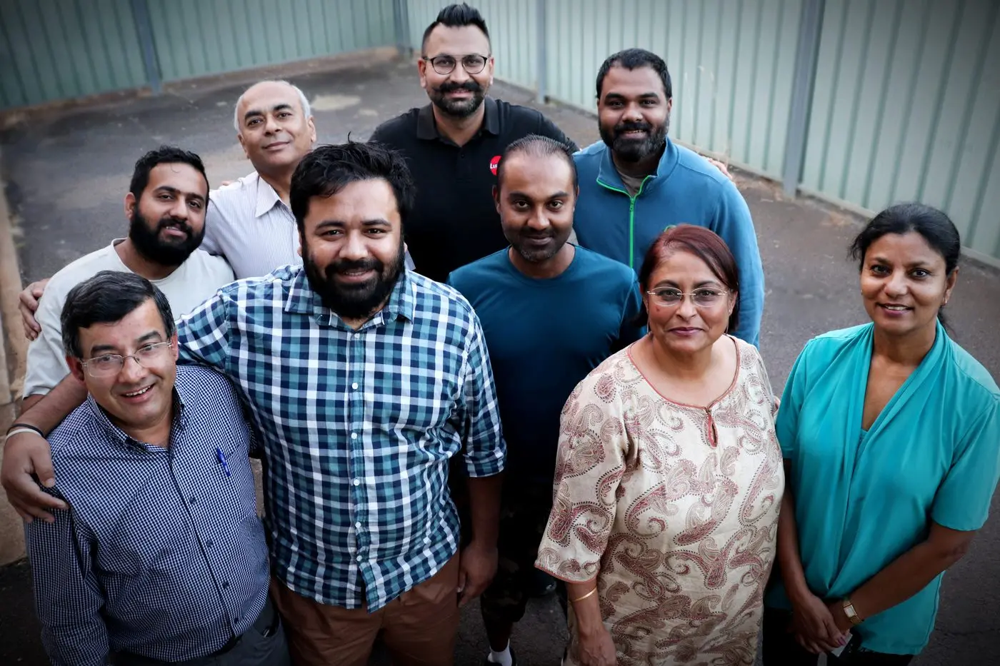 Oriscon Committee members, back, Pradeep Gyawali, Harshit Amin, Mandeep Thind, Sanjay Chandran, front, Ramesh Sharma, MD Ehsan Faruq, Vicky Prasad, Gargi Ganguly, Shyamala Manorathan. Photo: Dubbo Photo News.