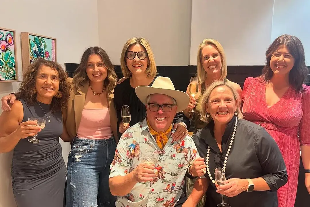 Speakers at the Women Winging It event, pictured with RDA Orana CEO Justine Campbell (front) in Dubbo. Photo: RDA Orana.