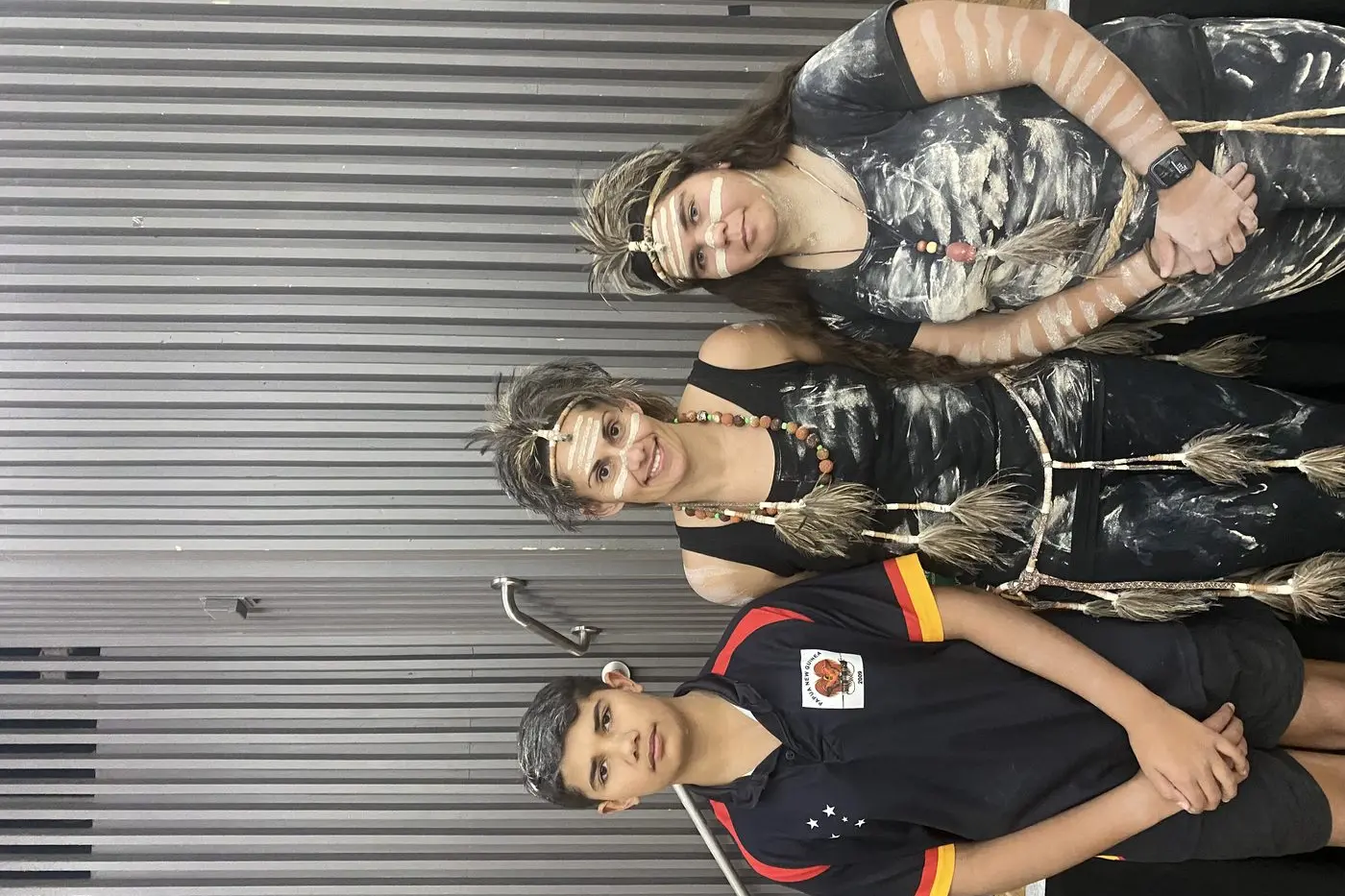 Talbragar Wiradjuri Aboriginal Corporation members Calvin Wells, Kylie Wells and Tianne Wells. Photo: Dubbo Photo News.