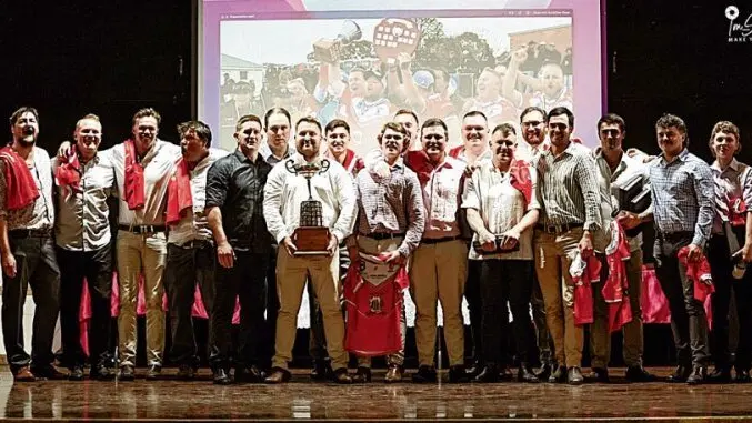 Coolah Kangaroos celebrate their 2025 Clayton Cup triumph