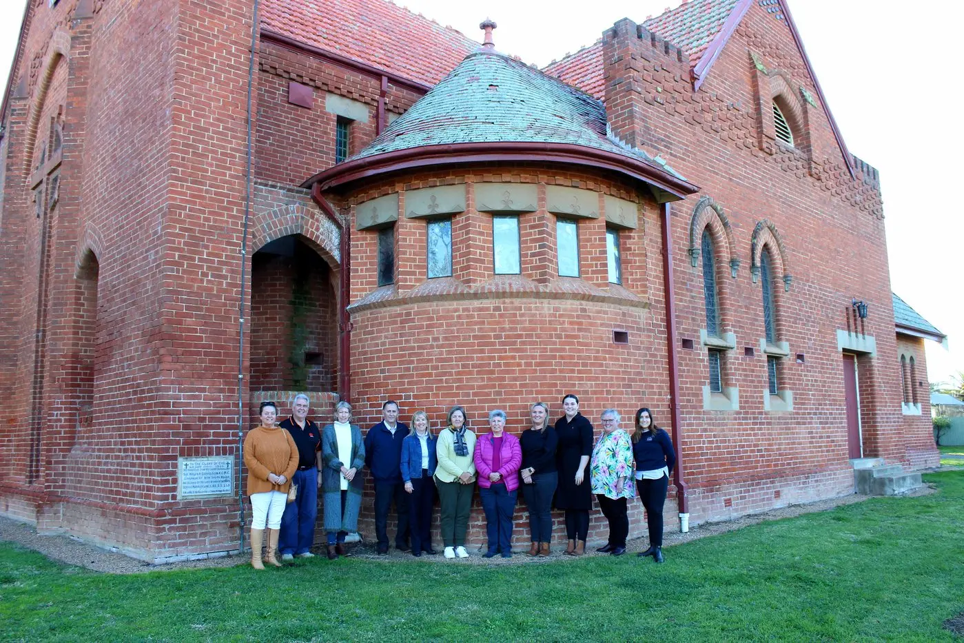 The Save St Ambrose Committee is optimistic about reaching their goal and beginning work early next year, a goal that can only be made possible with community support in the form of tax-deductible donations. Photo: The Gilgandra Weekly/ Lucie Peart.\\n