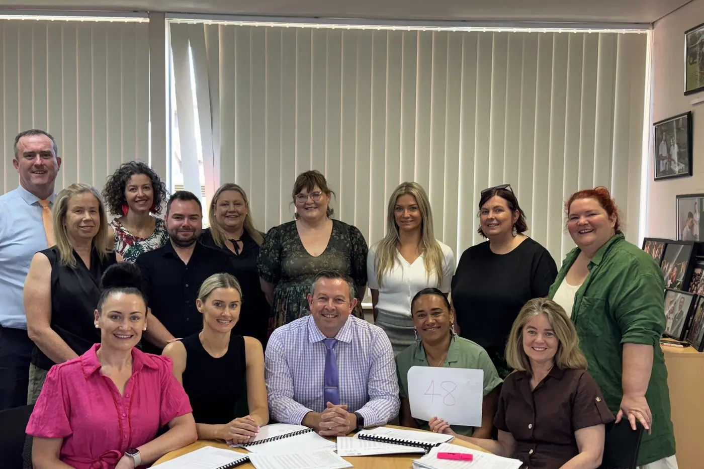 The Dubbo College Senior Campus leadership team is rightly proud of the school\\u2019s 2024 HSC results. Principal Glen Braithwaite is pictured in the front row (centre), with Deputy Principals Jenadel Lane and Bonita Stevens (right), Erin Bromage (left), and Head Teacher Stephanie Newman. In the back row are Head Teachers (left to right) James Eddy, Rebecca May, Manti Morse, Bradley Garland, Sonya Lees, Kim Campbell, Jo Dorey, Kate Smith and Imogen Shipley. Photo: Supplied