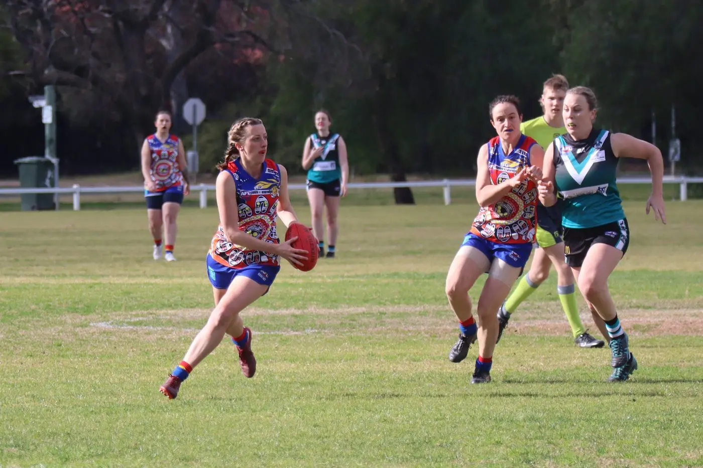 Bec Wilde looks for an option