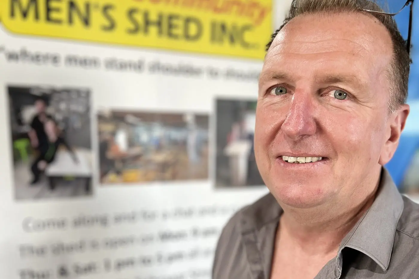 Martyn Leisc says the Living Well Expo held earlier this month has firmly established the Dubbo Community Men\\u2019s Shed as an epicentre of Dubbo society. Photo: Dubbo Photo News