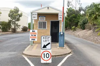The Wellington Waste Transfer Station that will be impacted by Dubbo Regional Council\\'s new cash-free rules for Council recycling centres. Photo: DRC