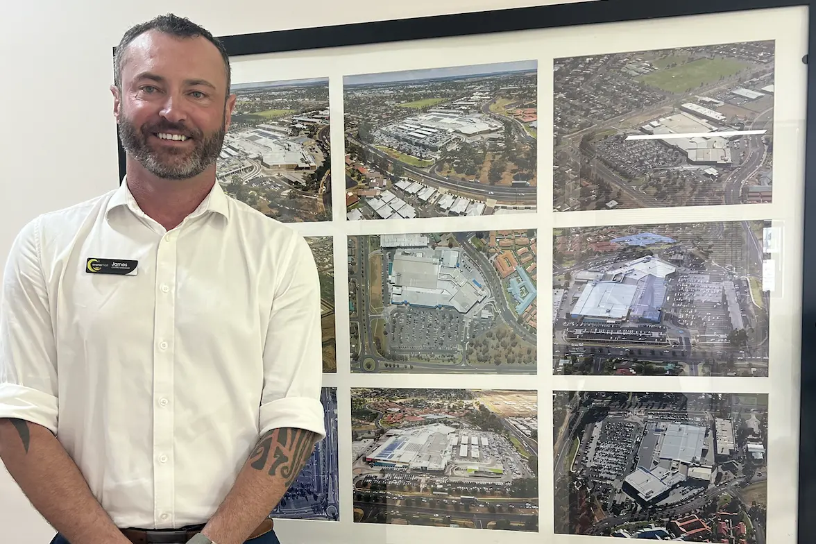 James Wall, Centre Manager of Orana Mall. Photo: Dubbo Photo News/ Zoe Sweeney.
