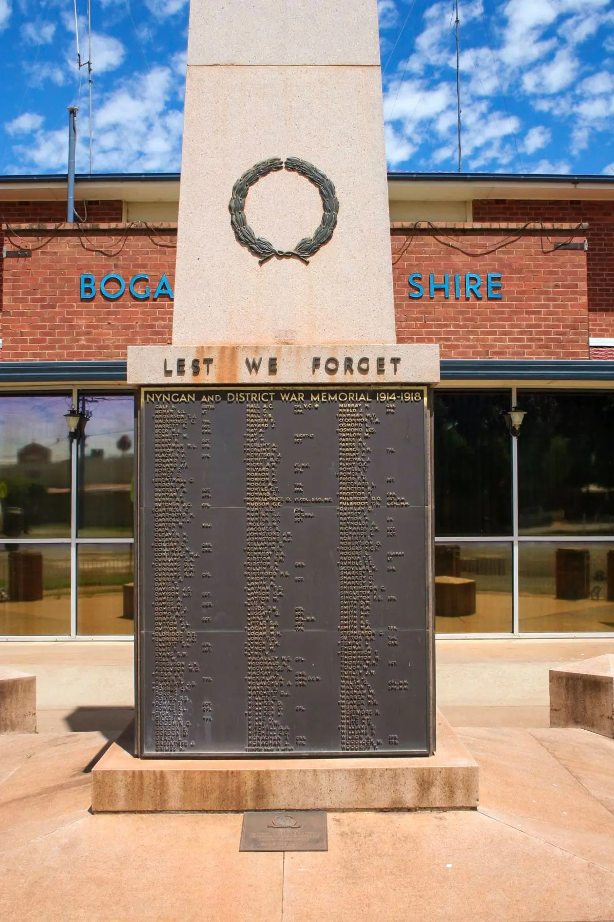 The Nyngan and District War Memorial has been allocated nearly $10,000 for restoration work. Photo: NSW Government