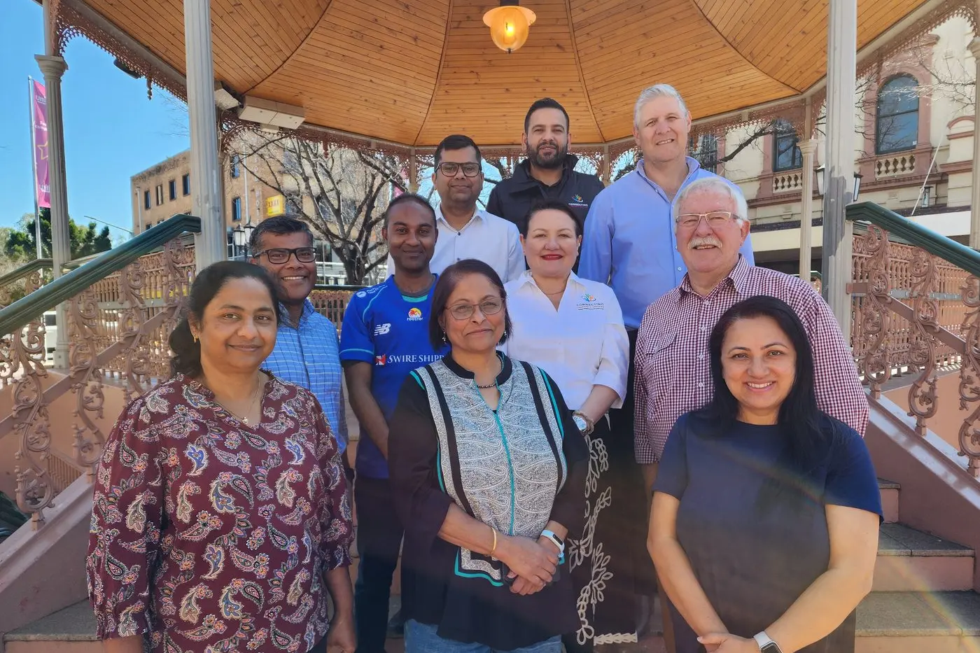Representatives from ORISCON, Dubbo Connecting Community Services and the Dubbo Neighbourhood Centre have joined forces to host the Cross-Cultural Carnivale in Victoria Park in October. Photo: Dubbo Photo News