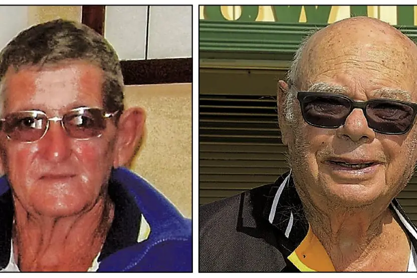 John McMillan (left) and David Davis. Photo: Supplied.